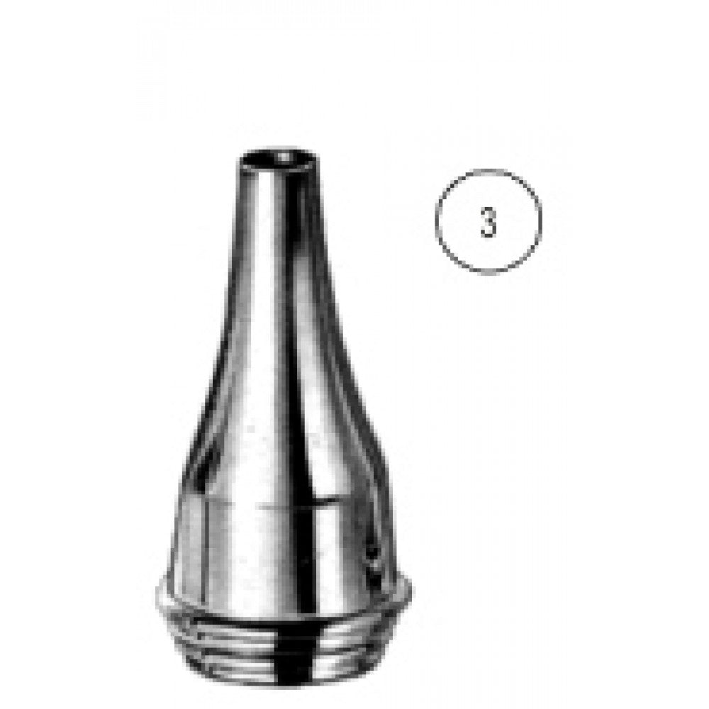 Gruber Ear Speculum Round Fig.3, 6.5mm – Surgix Instruments Otology Instrument, SKU 44.0028.03