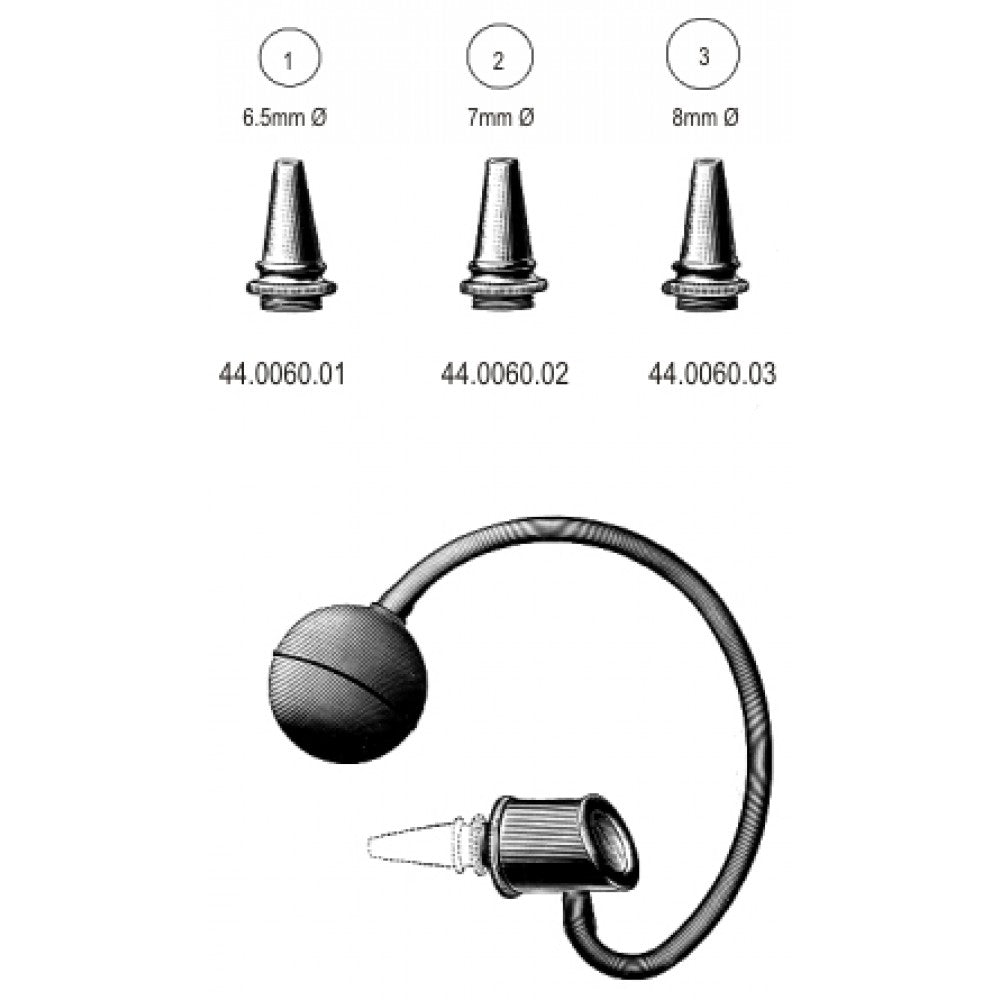 Siegle Ear Pneumatic Speculum set/3 – Surgix Instruments Otology Instrument, SKU 44.0060.00