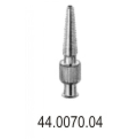 Cannula Threaded for Ear Syringe - Surgix Instruments Stainless Steel Surgical Cannula
