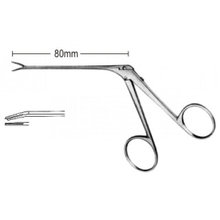 McGee Wire Closure Forceps 0.8x6.0mm 8cm – Surgix Instruments Otology Instrument, SKU 44.0140.02