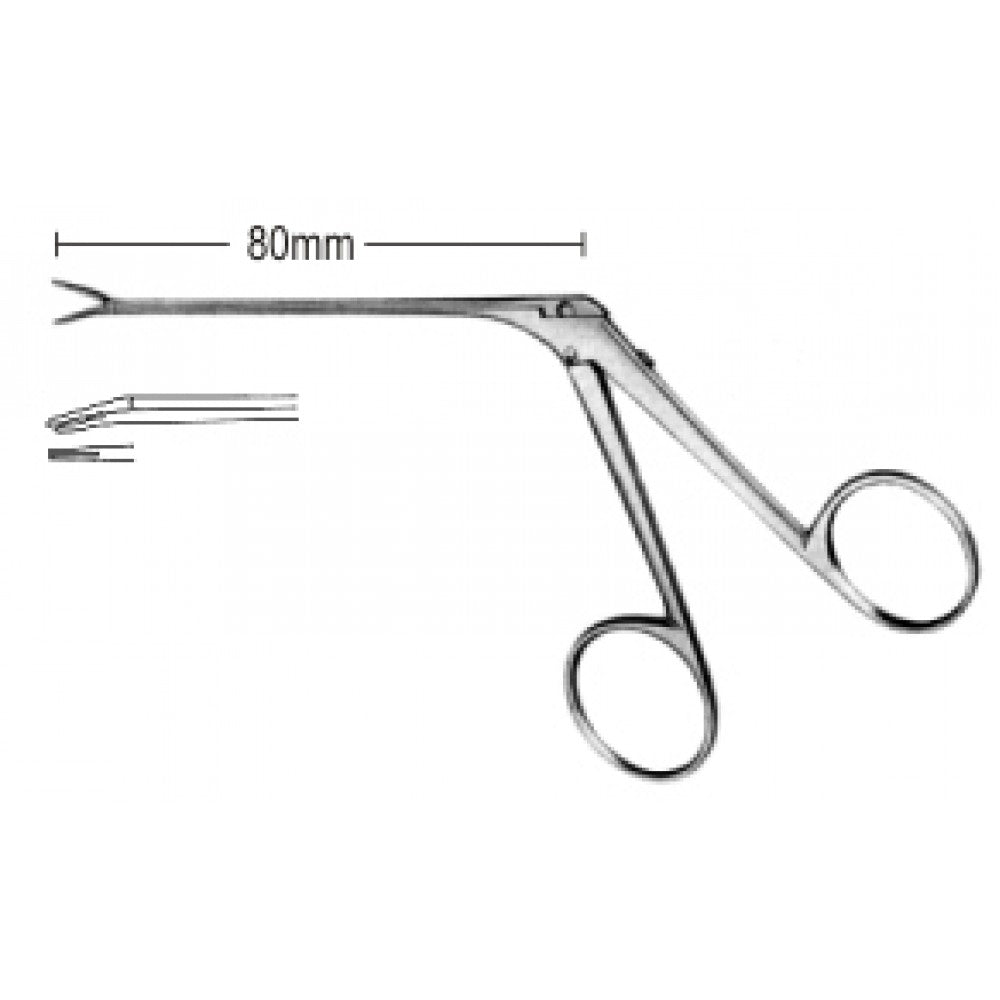 McGee Wire Closure Forceps 0.8x3.5mm 8cm – Surgix Instruments Otology Instrument, SKU 44.0140.01