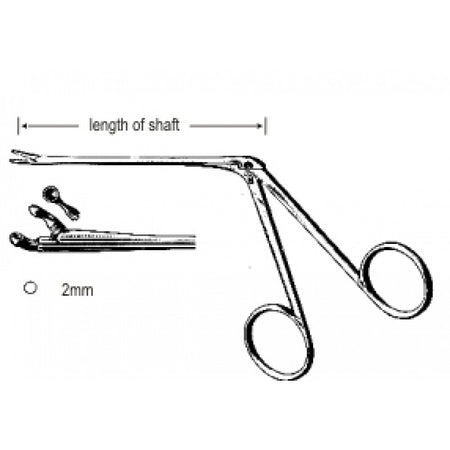 Hartmann Ear Forceps Cup Jaws 2mm 8.5cm – Surgix Instruments Otology Instrument, SKU 44.0182.20