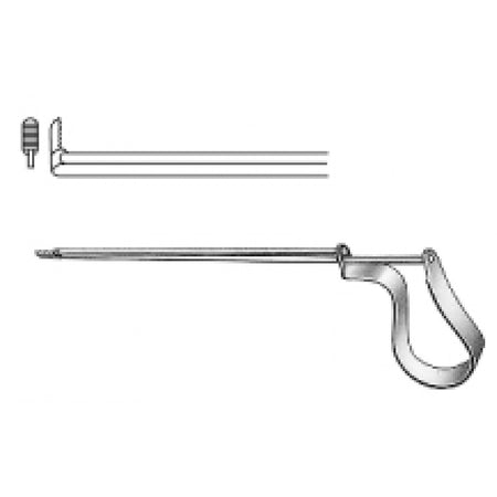 Quire Hook (Lever) for Foreign bodies 10cm – Surgix Instruments Otology Instrument, SKU 44.0230.10