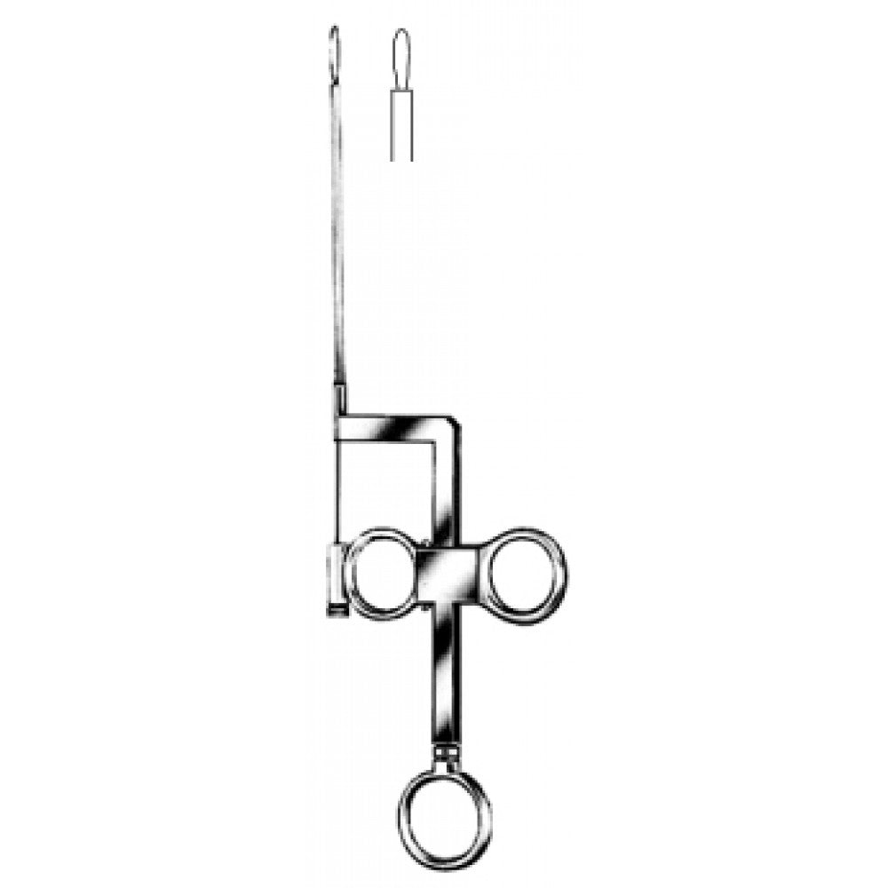 Lange-wilde Ear Polypus Snare 17cm – Surgix Instruments Otology Instrument, SKU 44.0266.17