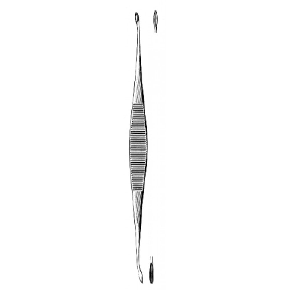 Barth Curette D/E sharp 18cm – Surgix Instruments Otology Instrument, SKU 44.0344.18