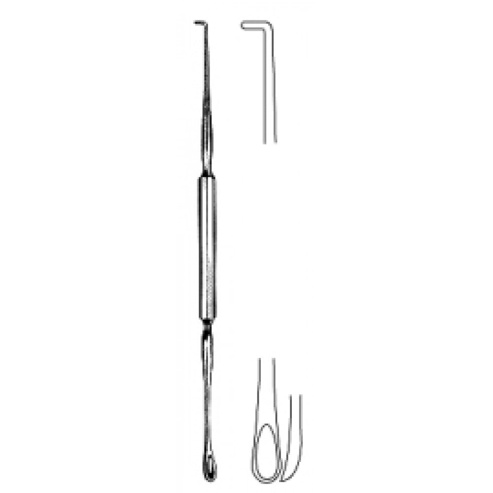 Gross Ear Spoon and Hook 12cm – Surgix Instruments Otology Instrument, SKU 44.0350.12