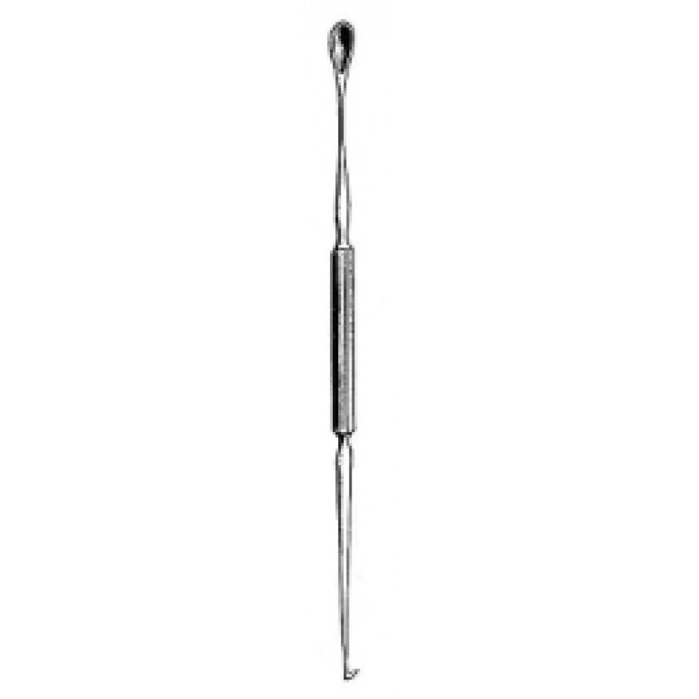 Gross Ear Spoon with Hook 12cm – Surgix Instruments Otology Instrument, SKU 44.0352.12