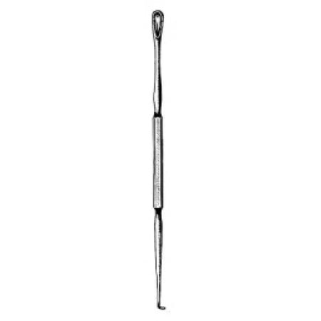 Gross Ear Spoon with Seeker 12cm – Surgix Instruments Otology Instrument, SKU 44.0354.12
