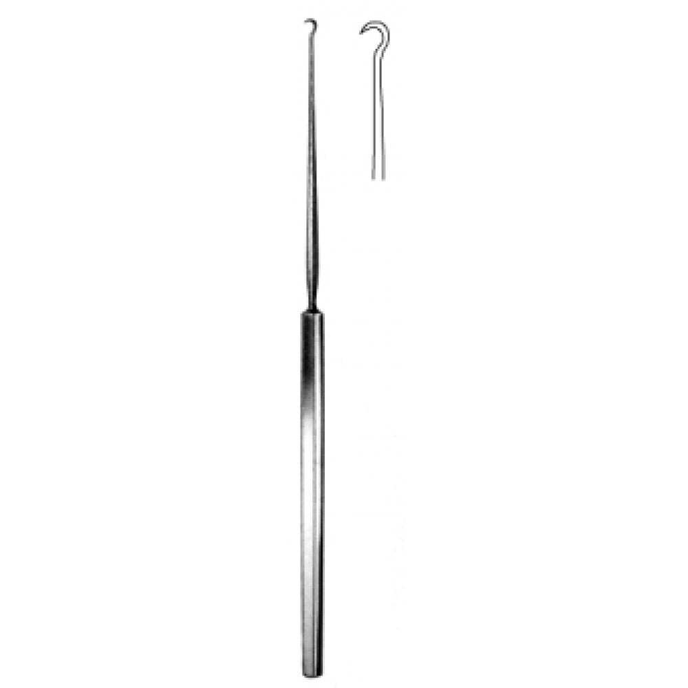 Hartmann ear hook Straight shaft sharp 16cm – Surgix Instruments Otology Instrument, SKU 44.0384.16