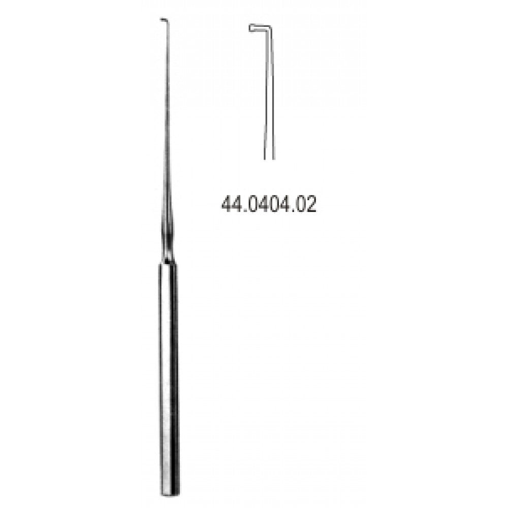 Lucae Ear Hook buttoned 14cm Fig.2 – Surgix Instruments Otology Instrument, SKU 44.0404.02