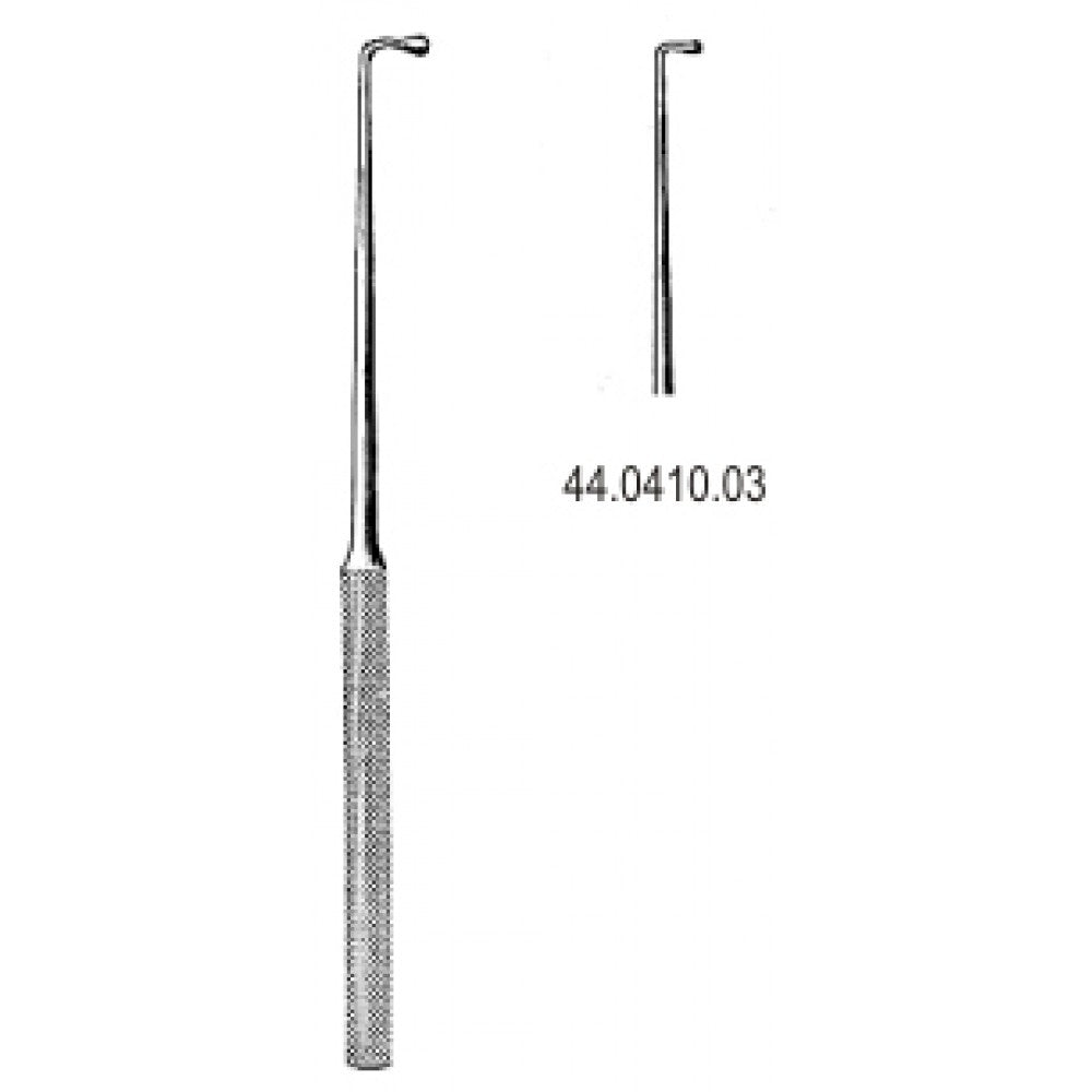 Wagener Ear Hook blunt 14cm Fig.3 – Surgix Instruments Otology Instrument, SKU 44.0410.03