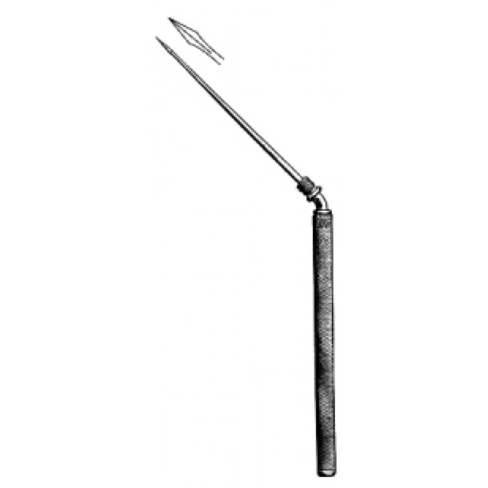 Politzer Ear Knife deli. lance angled 16.5cm – Surgix Instruments Otology Instrument, SKU 44.0436.16