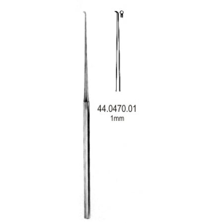 Rosen micro round knife 1.0mm, 15cm – Surgix Instruments Otology Instrument, SKU 44.0470.01
