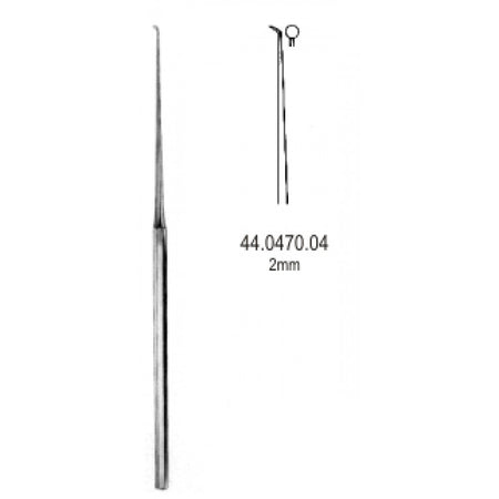 Rosen micro round knife 2.0mm, 15cm – Surgix Instruments Otology Instrument, SKU 44.0470.04