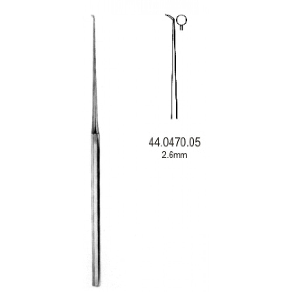 Rosen micro round knife 2.6mm, 15cm – Surgix Instruments Otology Instrument, SKU 44.0470.05