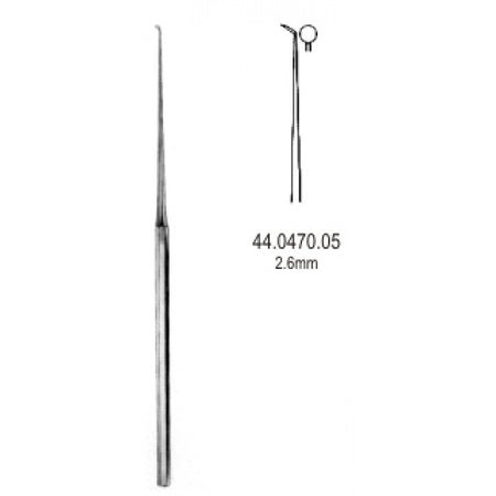 Rosen micro round knife 2.6mm, 15cm – Surgix Instruments Otology Instrument, SKU 44.0470.05