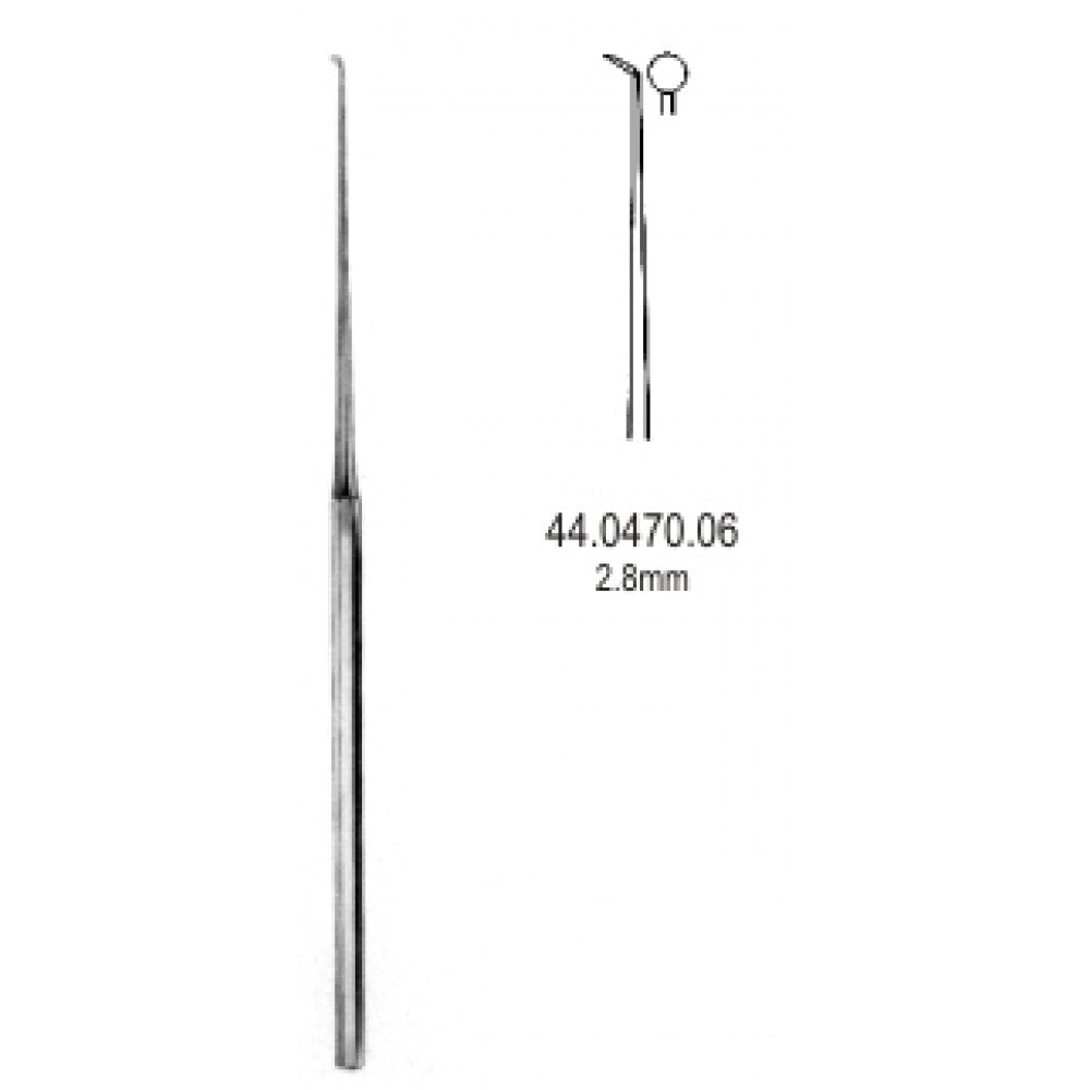 Rosen micro round knife 2.8mm, 15cm – Surgix Instruments Otology Instrument, SKU 44.0470.06