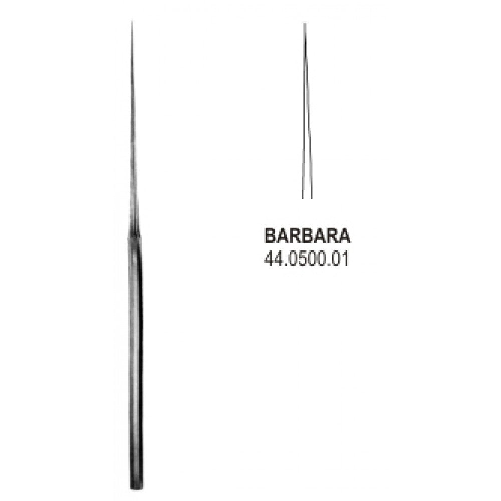 Barbara Micro Otology needle Straight 15cm – Surgix Instruments Otology Instrument, SKU 44.0500.01