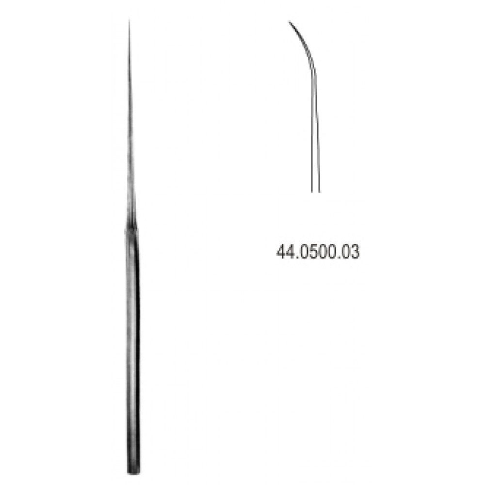 Barbara Micro Otology needle Curved 15cm – Surgix Instruments Otology Instrument, SKU 44.0500.03