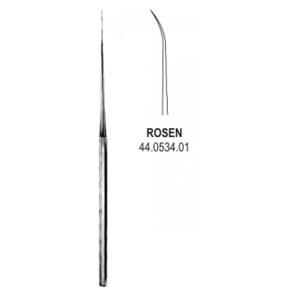 Rosen Micro Hook Curved 15.5cm – Surgix Instruments Otology Instrument, SKU 44.0534.01