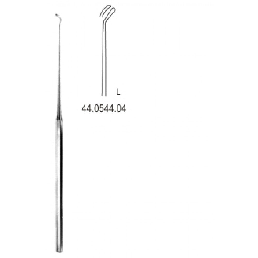 Fisch Dissector Curved left, 16cm – Surgix Instruments Otology Instrument, SKU 44.0544.04