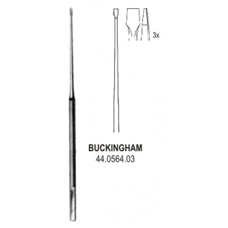 Buckingham Footplate Hand Instrument Fig.3 – Surgix Instruments Otology Instrument, SKU 44.0564.03