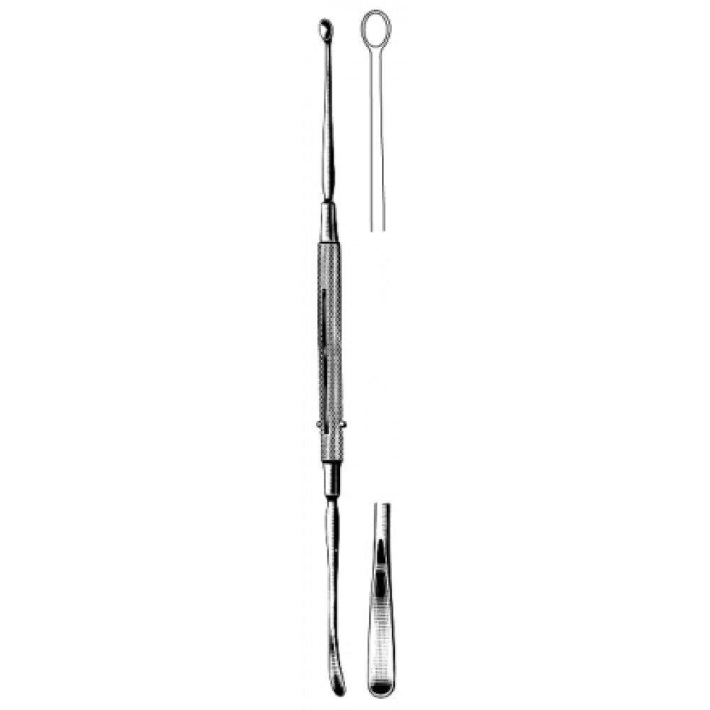 Carter/Dunning Elevator and Curette bl/sh 21cm – Surgix Instruments