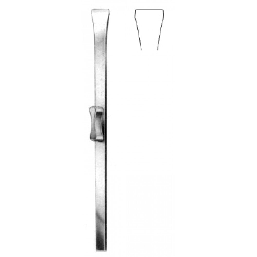 Rubin Osteotome with stabilizer 10mm 18cm – Surgix Instruments