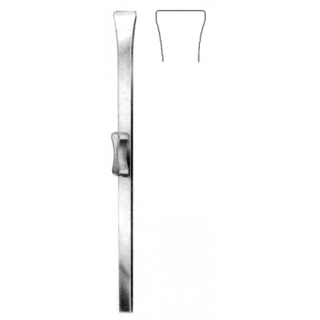Rubin Osteotome with stabilizer 14mm 18cm – Surgix Instruments