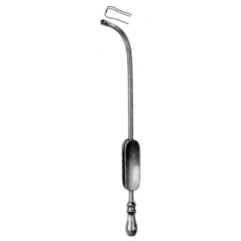Eicken Killian Frontal Sinus Cannula 3mm,14cm - Surgix Instruments Stainless Steel Surgical Cannula
