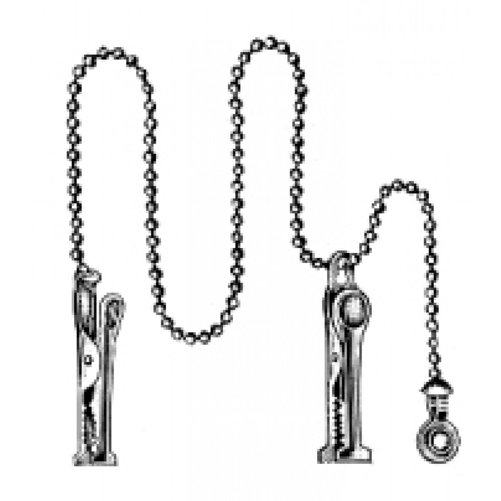 Napkin Holders w/metal chain adjustable – Surgix Instruments, SKU 48.0012.00