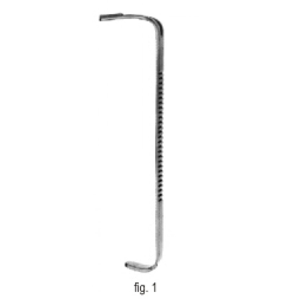 Malek Tongue plate 15-19x36mm, Fig.1 – Surgix Instruments, SKU 48.0120.01