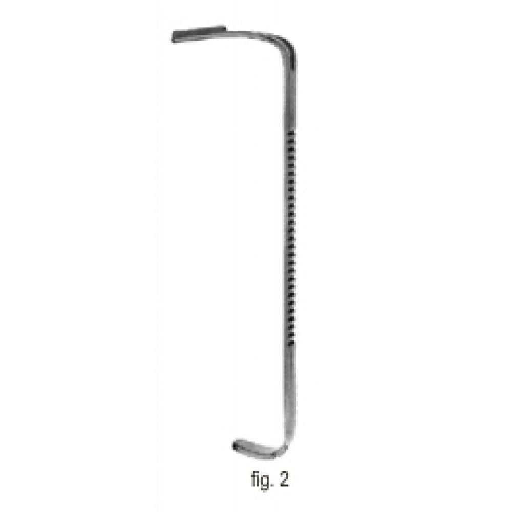Malek Tongue plate 17-21x44mm, Fig.2 – Surgix Instruments, SKU 48.0120.02