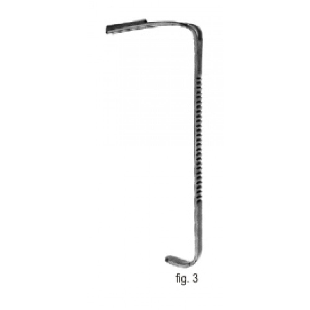 Malek Tongue plate 19-23x59mm, Fig.3 – Surgix Instruments, SKU 48.0120.03