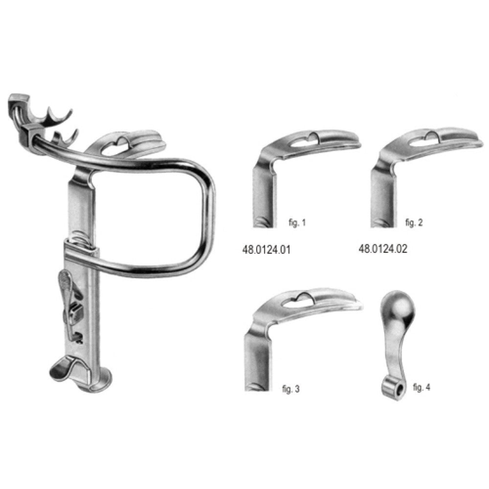 Malek Mouth Gag pediatric Complete Set – Surgix Instruments, SKU 48.0124.00