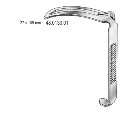 Tongue Plate for Davis Boyle Fig.1, 27x105mm – Surgix Instruments, SKU 48.0130.01