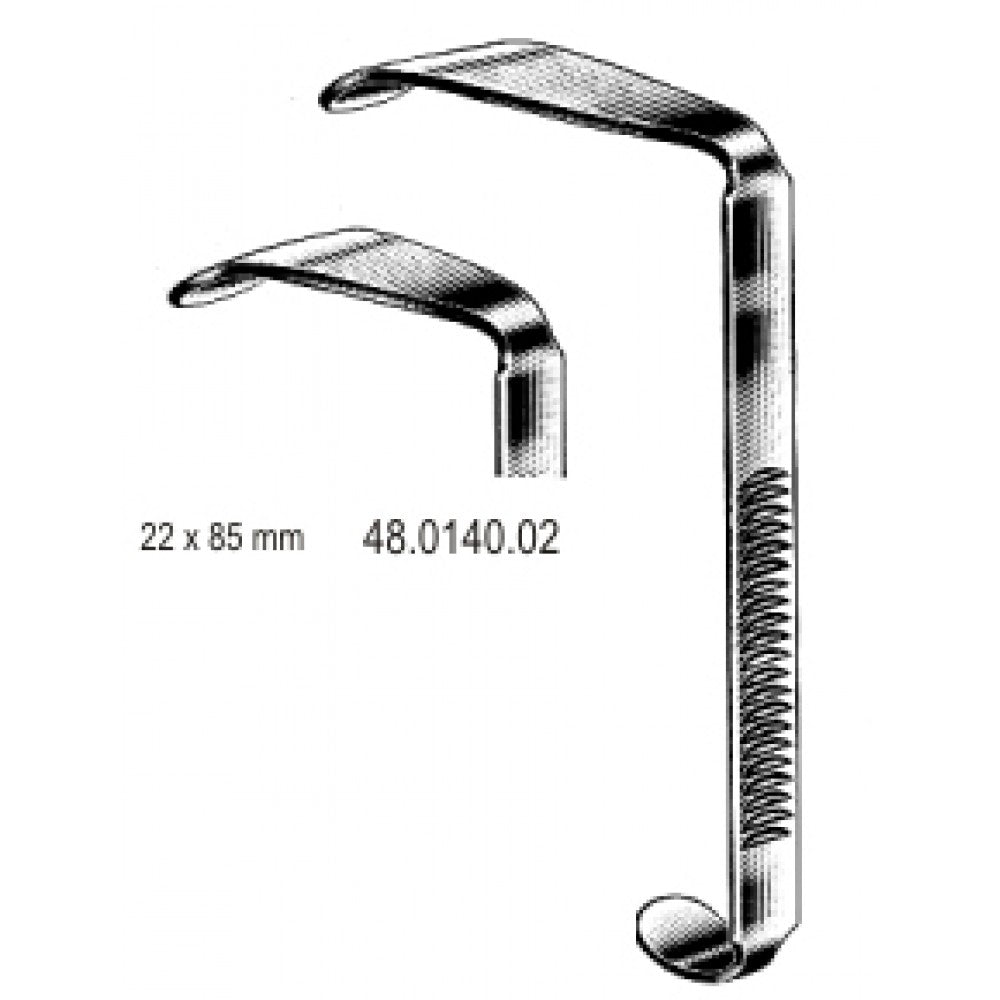 Tongue plate for "McIvor" 22x85mm, Fig.2 – Surgix Instruments, SKU 48.0140.02