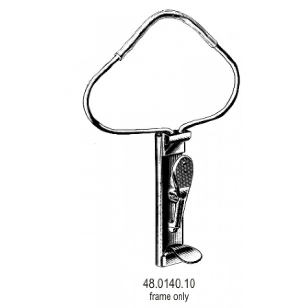McIvor mouth gag frame only – Surgix Instruments, SKU 48.0140.10