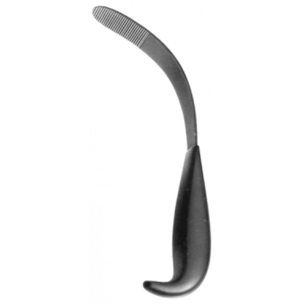 Tessier Cheek Retractor serr child 18x38mm, 20.5cm – Surgix Instruments, SKU 48.0204.01