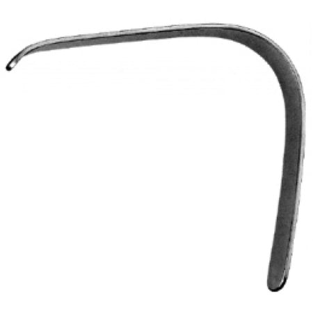 LACK Tongue Depressor Curved 19mm wide, 12cm – Surgix Instruments, SKU 48.0210.19