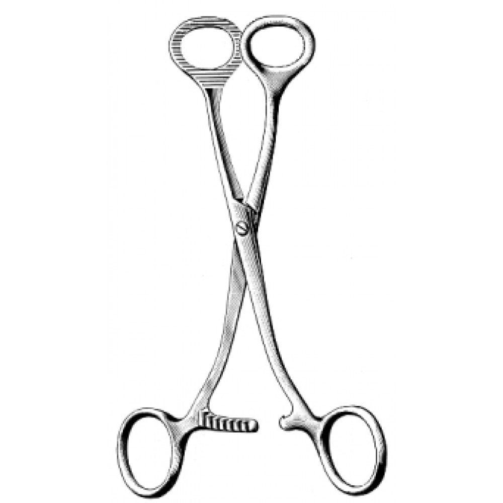 Collin Tongue Holding Forceps 17cm – Surgix Instruments, SKU 48.0306.17