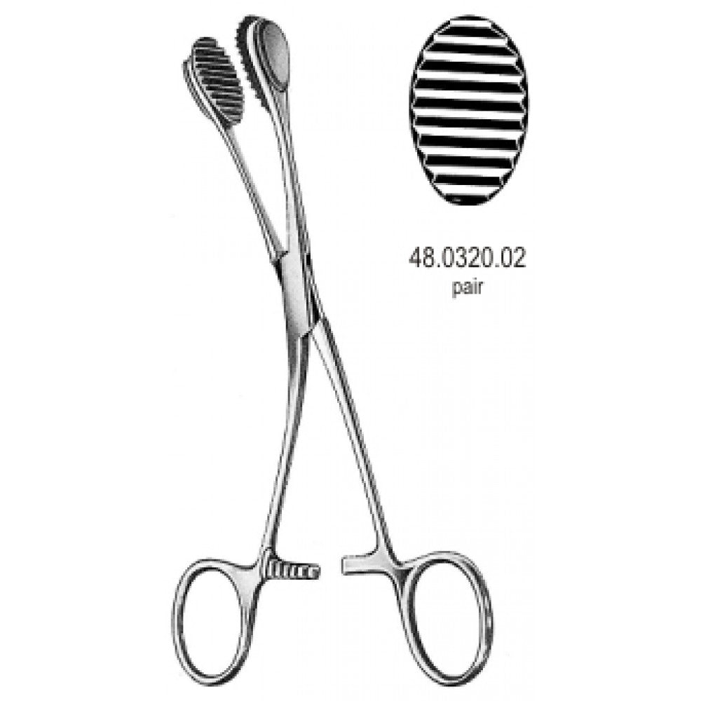 Young Tongue Holding Forceps 17cm – Surgix Instruments, SKU 48.0320.17
