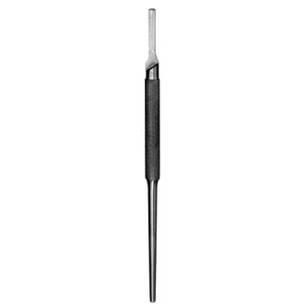 Scalpel Handle Straight round handle #4, 16cm – Surgix Instruments, SKU 48.0412.16