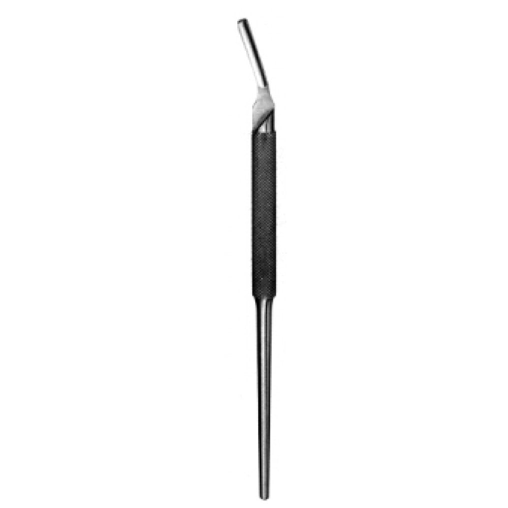 Scalpel Handle angled round handle #4, 16cm – Surgix Instruments, SKU 48.0413.16