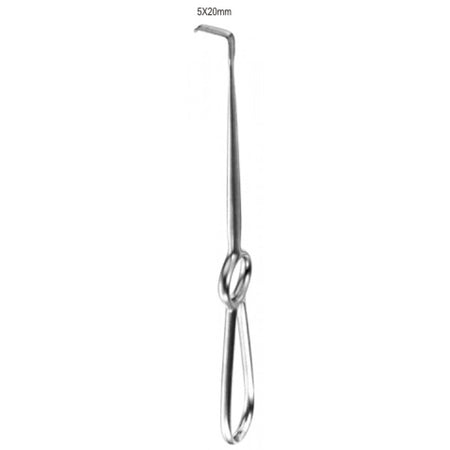 Kreidler Soft Tissue Retractor 5x20mm, 21cm - Surgix Instruments Stainless Steel Medical Instrument