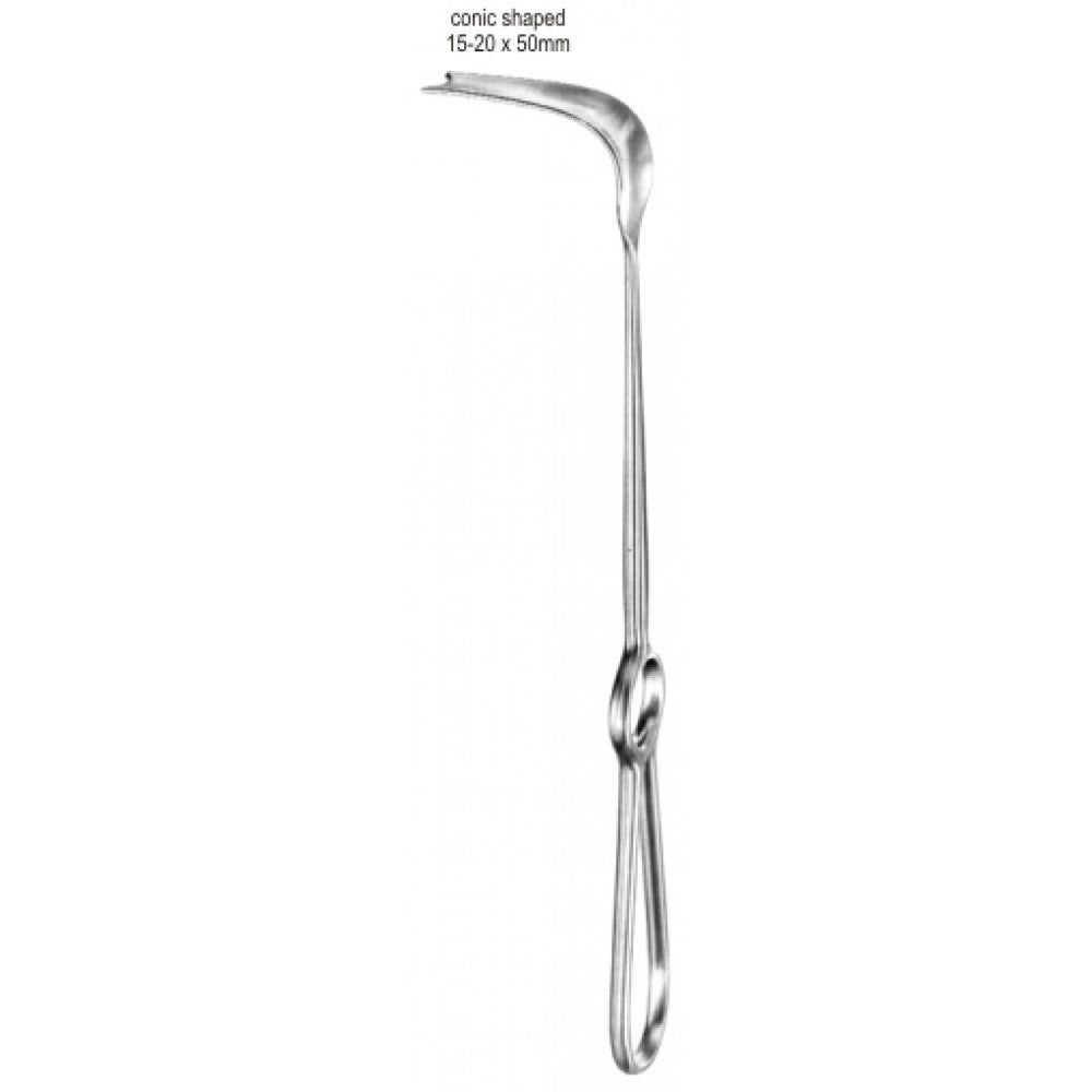 Sailer Nasal Bridge Retractor 15-20x50mm, 23.5cm - Surgix Instruments Stainless Steel Medical Instrument
