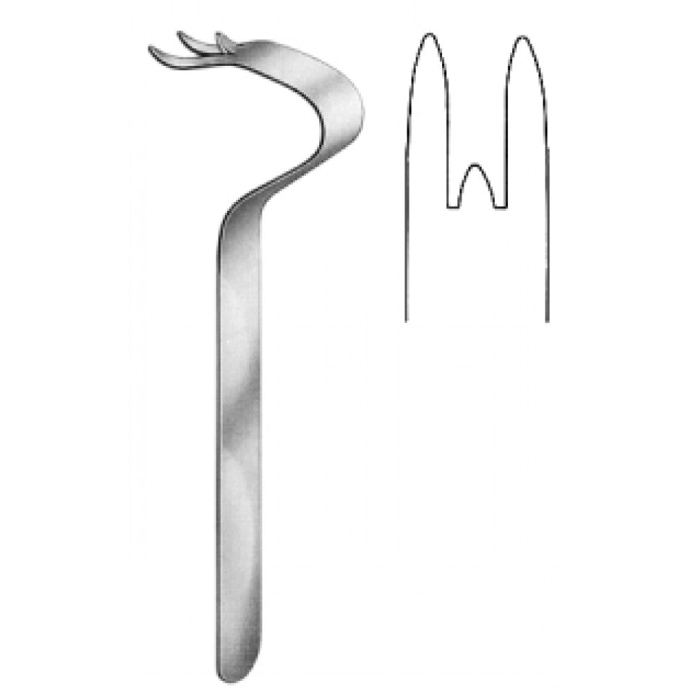 Obwegeser Chin Retractor 16cm - Surgix Instruments Stainless Steel Medical Instrument