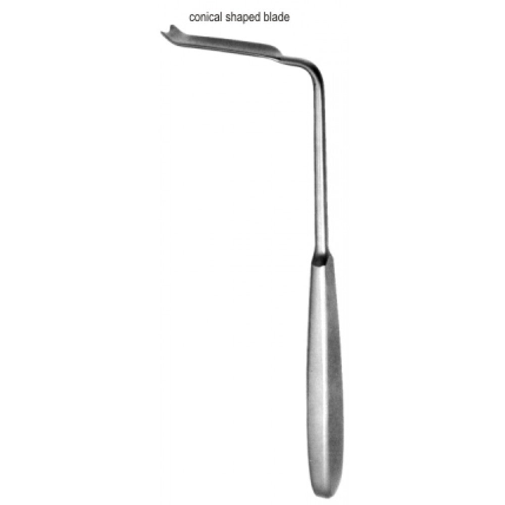 Obwegeser Mandibular Rim Retractor 9-12x55mm, 20cm - Surgix Instruments Stainless Steel Medical Instrument