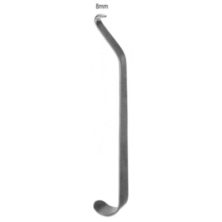 Mandibular Channel Retractor 8mm, 17cm - Surgix Instruments Stainless Steel Medical Instrument