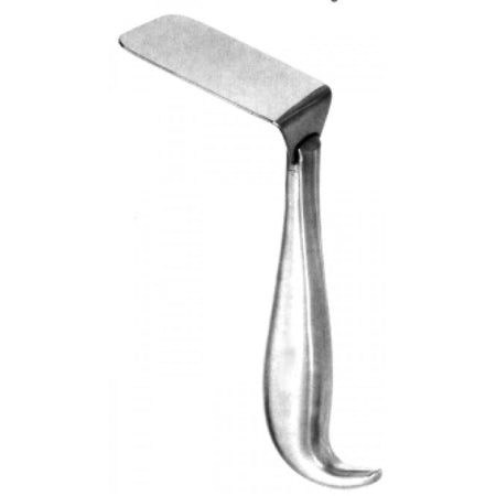 Schwenzer Cheek Retractor 65x50mm, 17cm - Surgix Instruments Stainless Steel Medical Instrument